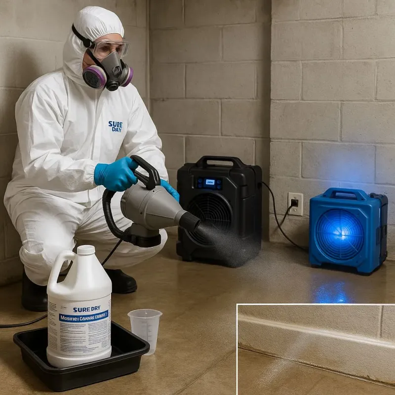 Sanitization and Odor Removal process in Monessen, PA