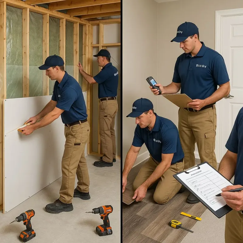 Repairs and Reconstruction process in Monessen, PA